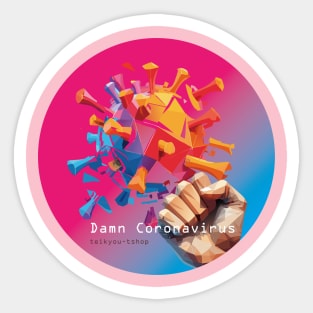 Damn Coronavirus Sticker